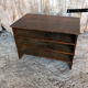 Vintage wood document holder locker#a118