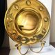 Vintage Wall Double Candle Holder Sconce in Brass