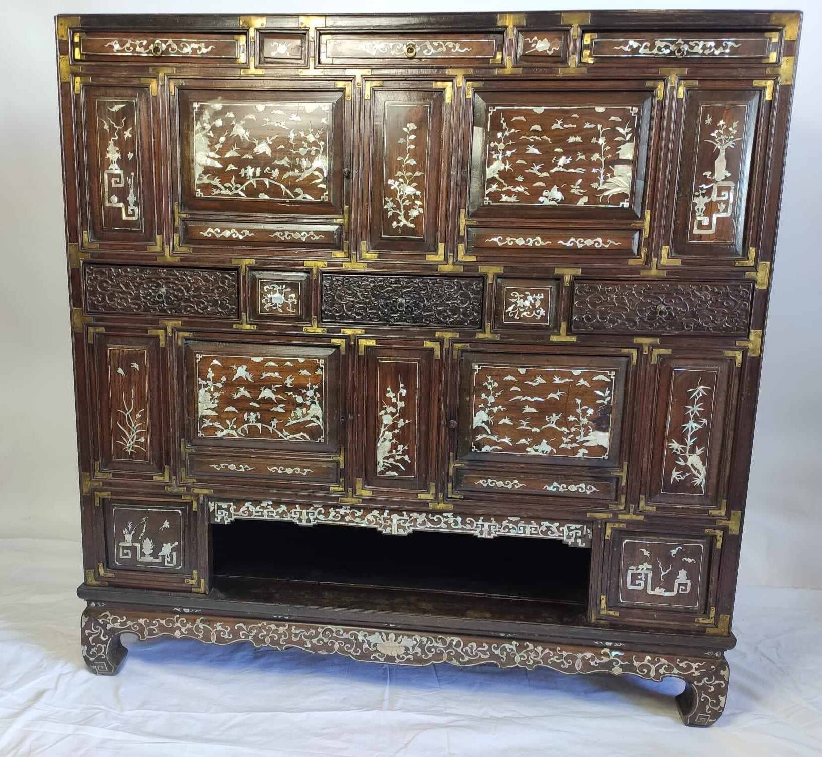 19th Century Indochinese Cabinet