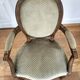 Fauteuils médaillon style Louis XVI