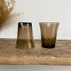 6 petits verres fumés