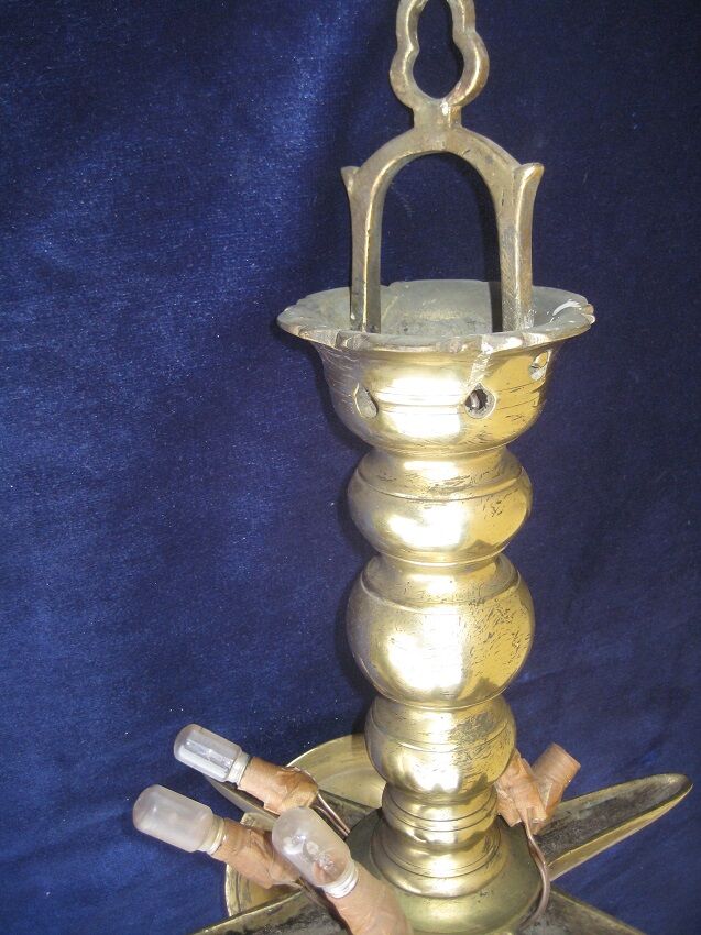 Original bronze sabat lamp