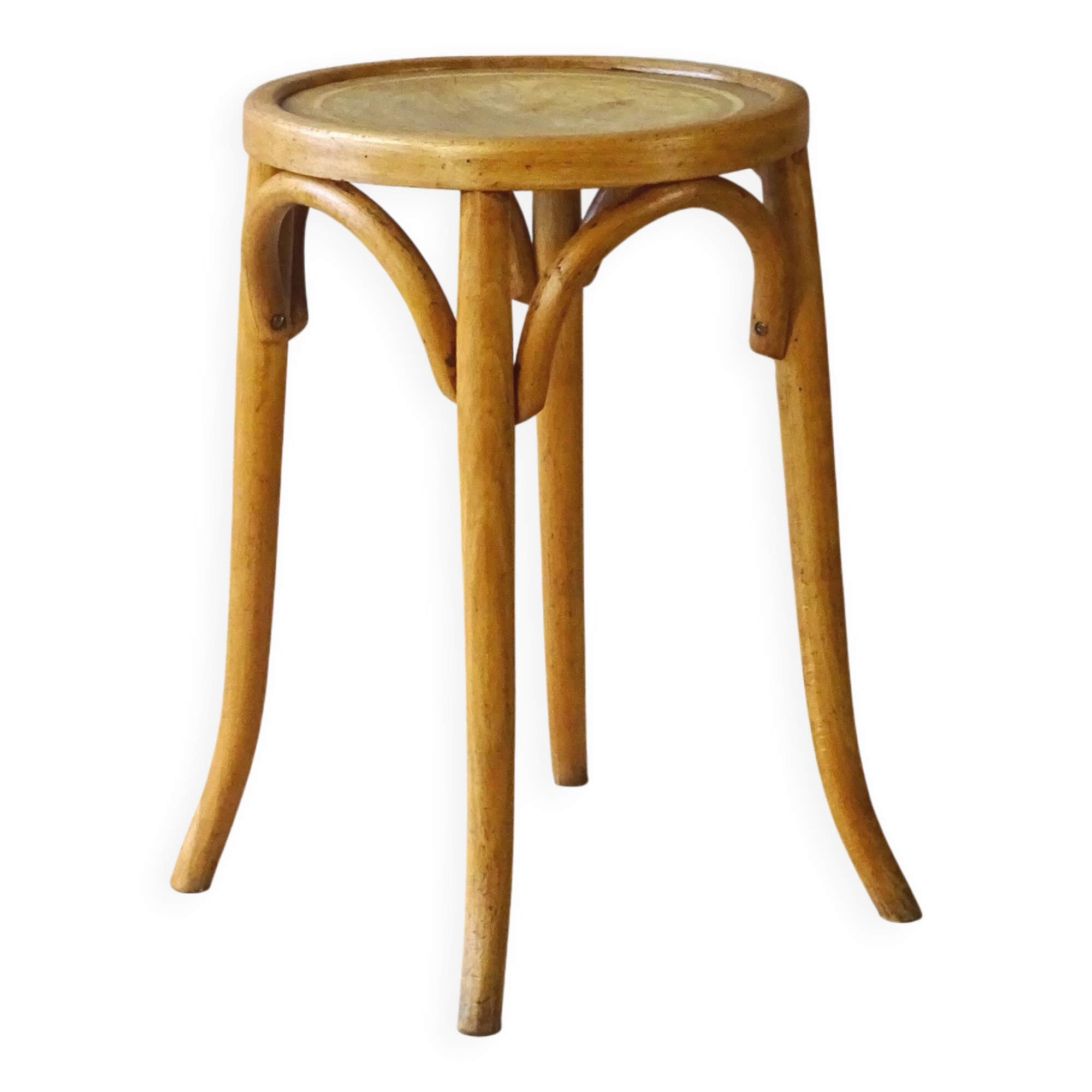 "Piano" high stool by Baumann 1930, bentwood