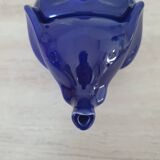 Elephant teapot by Lipton in royal blue.