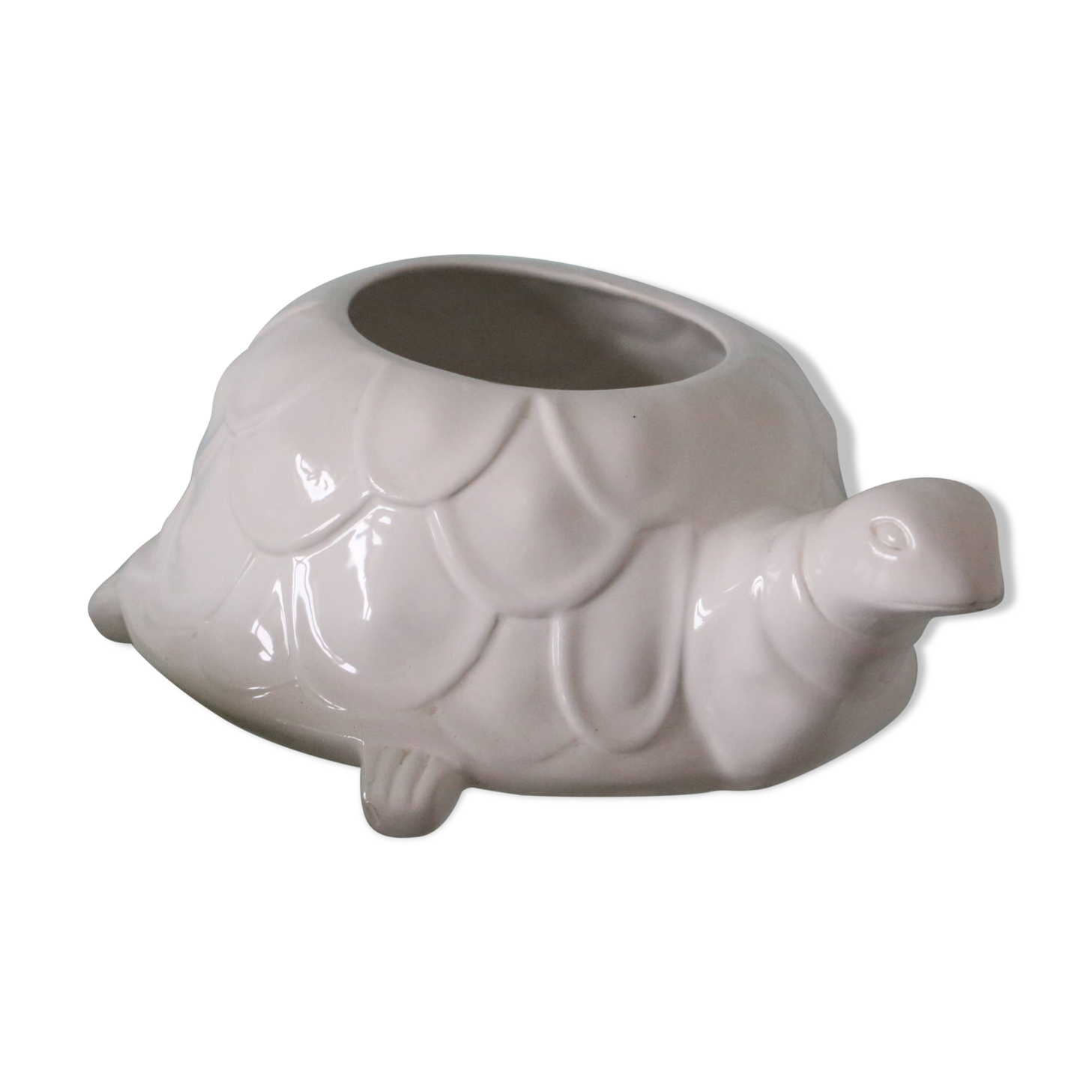 Vintage turtle planter
