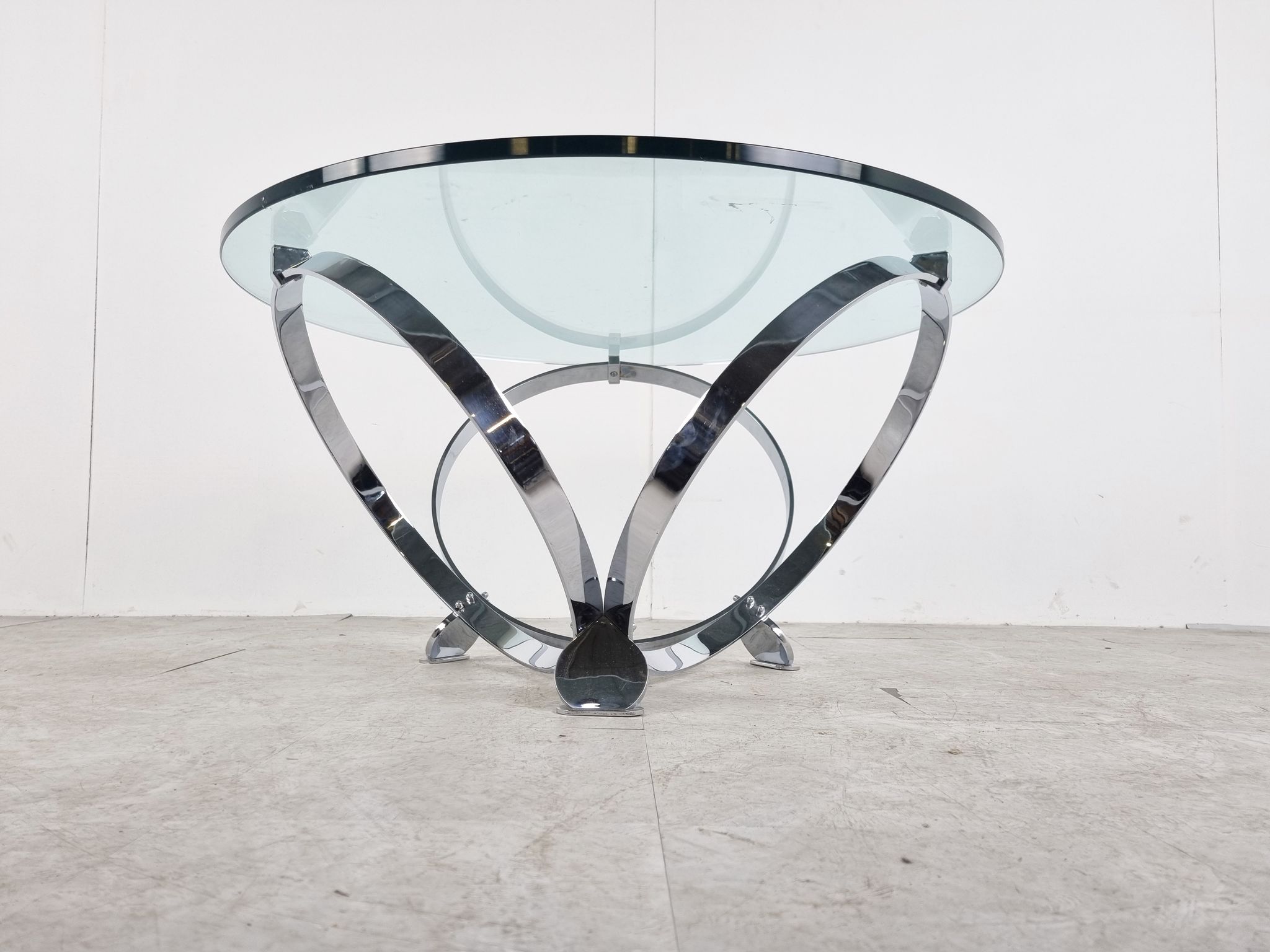Table basse diamant vintage par Knut Hesterberg années 1960