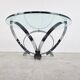 Vintage diamond coffee table by Knut  Hesterberg, 1960s