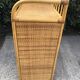 Vintage rattan and bamboo chiffon