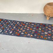 Berber Kilim Hallway Rug VINTAGE Velvet Patterns