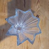 Art deco crystal vase