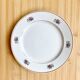6 dessert plates demi-porcelaine Lunéville
