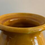 Vallauris ceramic dabbling olive pot