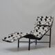 Chaise Longue Sculpturale ‘Skye’ par Torbjörn Björklund, années 1980 – Rembourrée à neuf.