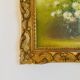 Oil painting on canvas, still life signed Rossy.