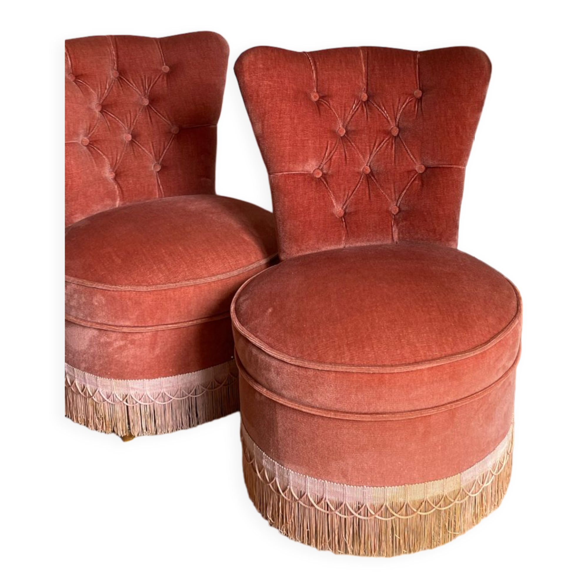 Set of 2 toad chairs
