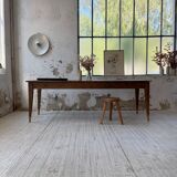 Oak farmhouse table