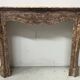 Cheminée de style Louis XV Model Pompadour Marbre brèche mouchetée XIX sièc