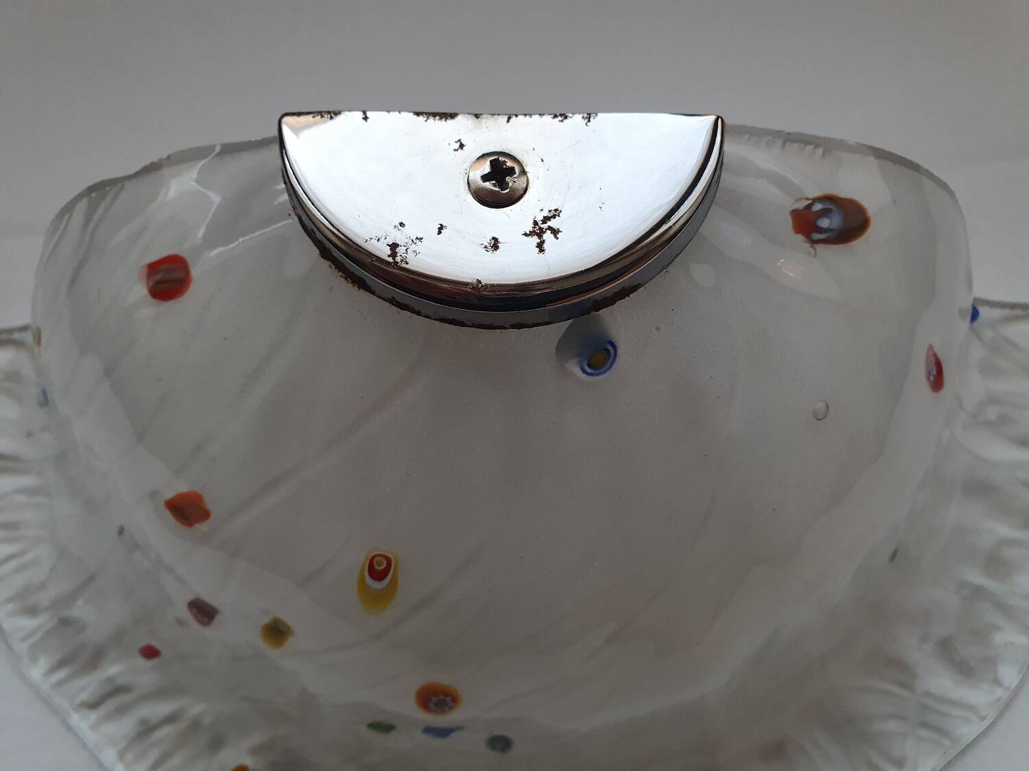 Murano glass wall sconce