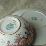 Sarreguemines porcelain tea cup with minton decoration model no. 215 * n3