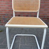 Cesca dining room chair designed by Marcel Breuer