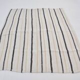 Turkish Striped Anatolian Hemp Kilim sku 3662