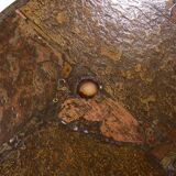 Table low Paul Kingma one-off Agate slate brass