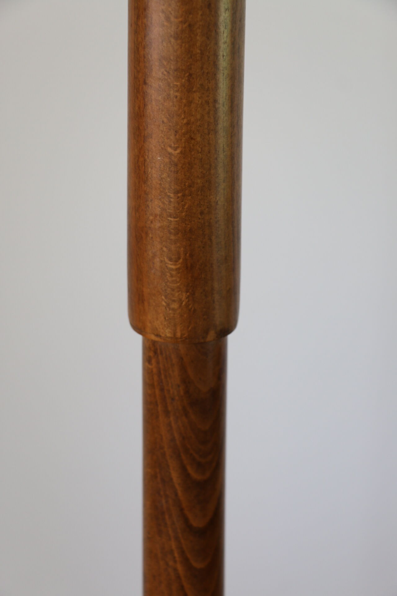 Baumann single dark beech parrot coat rack