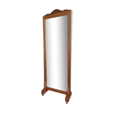 Miroir art-déco psyché sur roulettes
