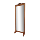 Miroir art-déco psyché sur roulettes