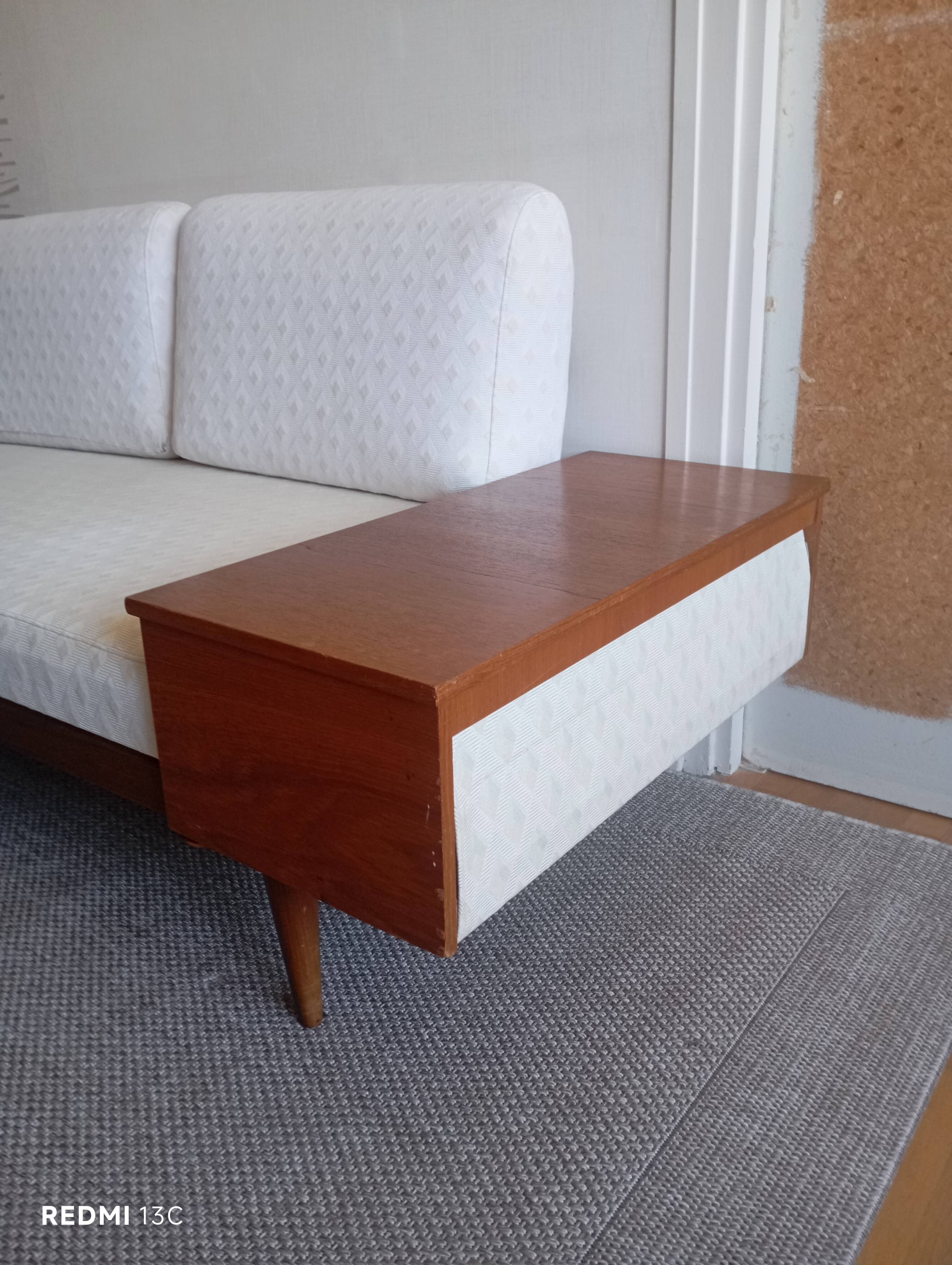 Teak daybed sofa, design Ingmar Relling