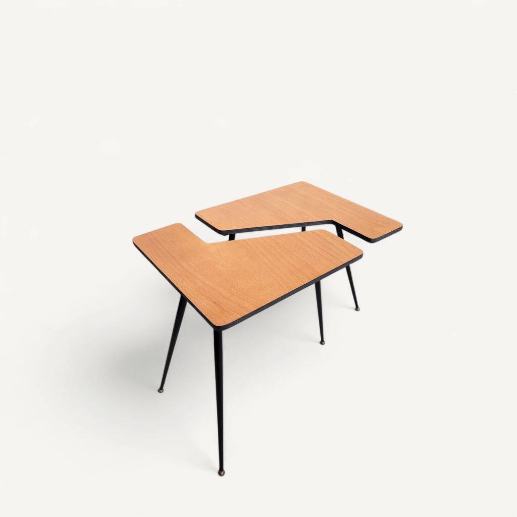 Pair of renovated 1960s coffee tables