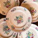 Set de 5 assiettes à dessert Luneville collection Réverbère