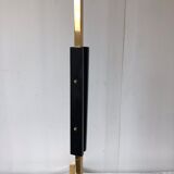 Maison Arlus floor lamp in metal brass and opaline