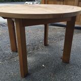 Home extension table massive elm regain