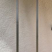 Modular library TECHNAL vintage 1975 aluminium and smoked glass