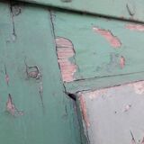 Door H186.5xW75cm with 18th century interior molding