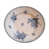 Round dish Sarreguemines model Flora