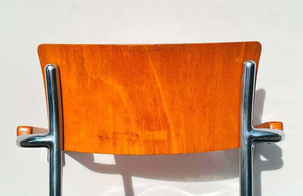 3 Vintage Bauhaus chairs by Mart Stam. 1930s