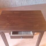 Art Deco desk or side table from the 1930s, vintage, solid wood