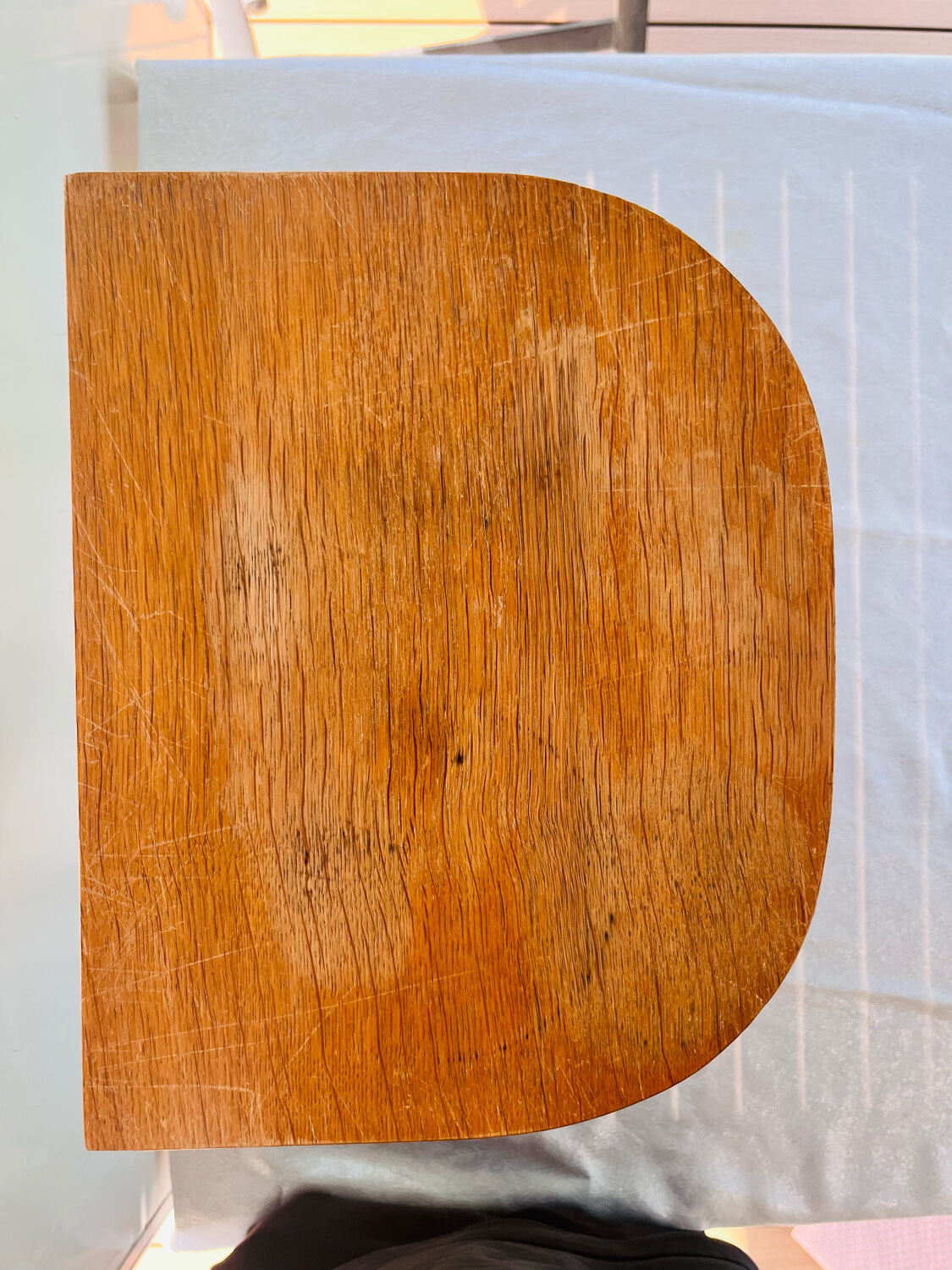 Vintage tripod bedside table