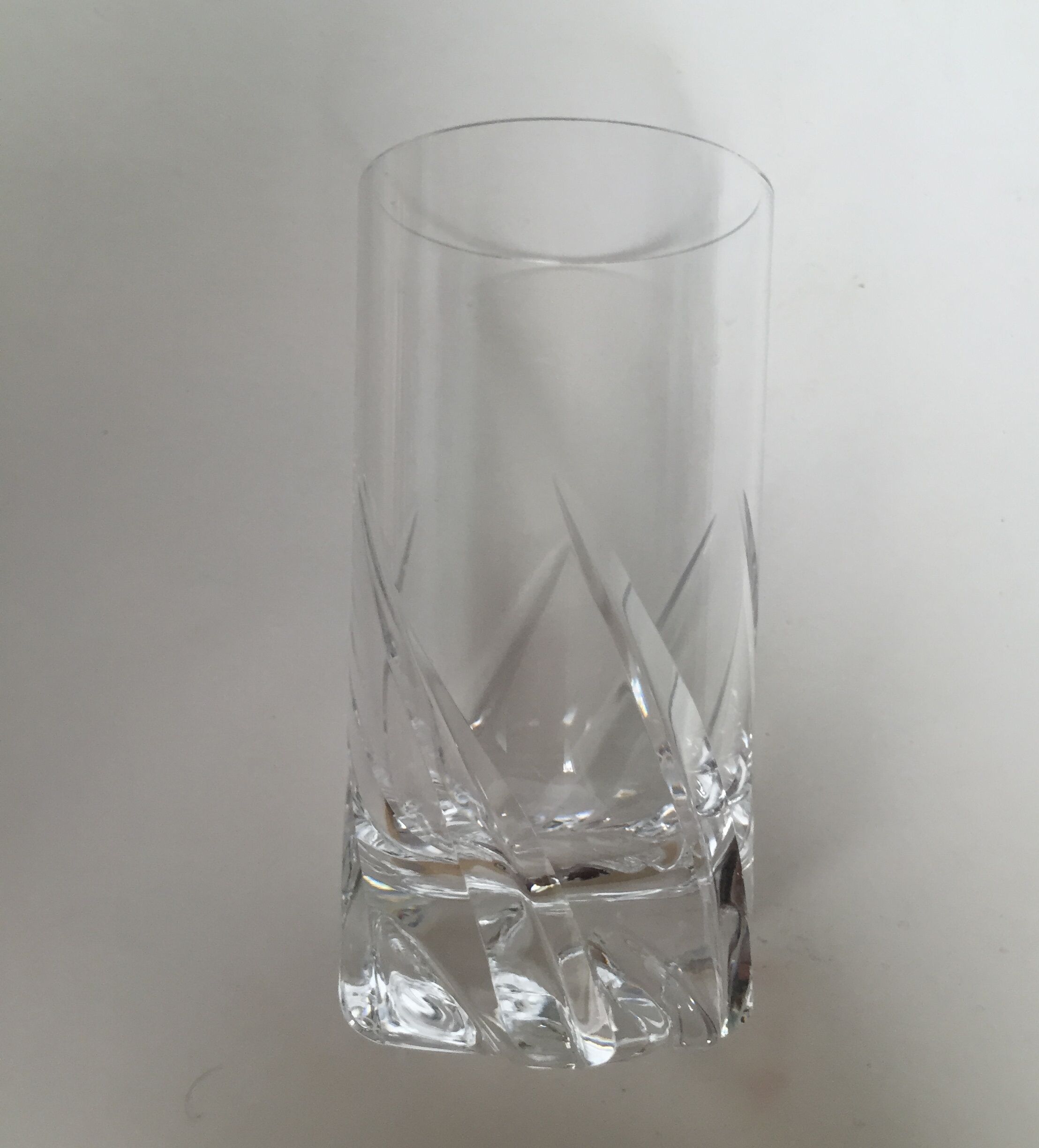 Set de 6 verres a vodka shot en cristal de Daum