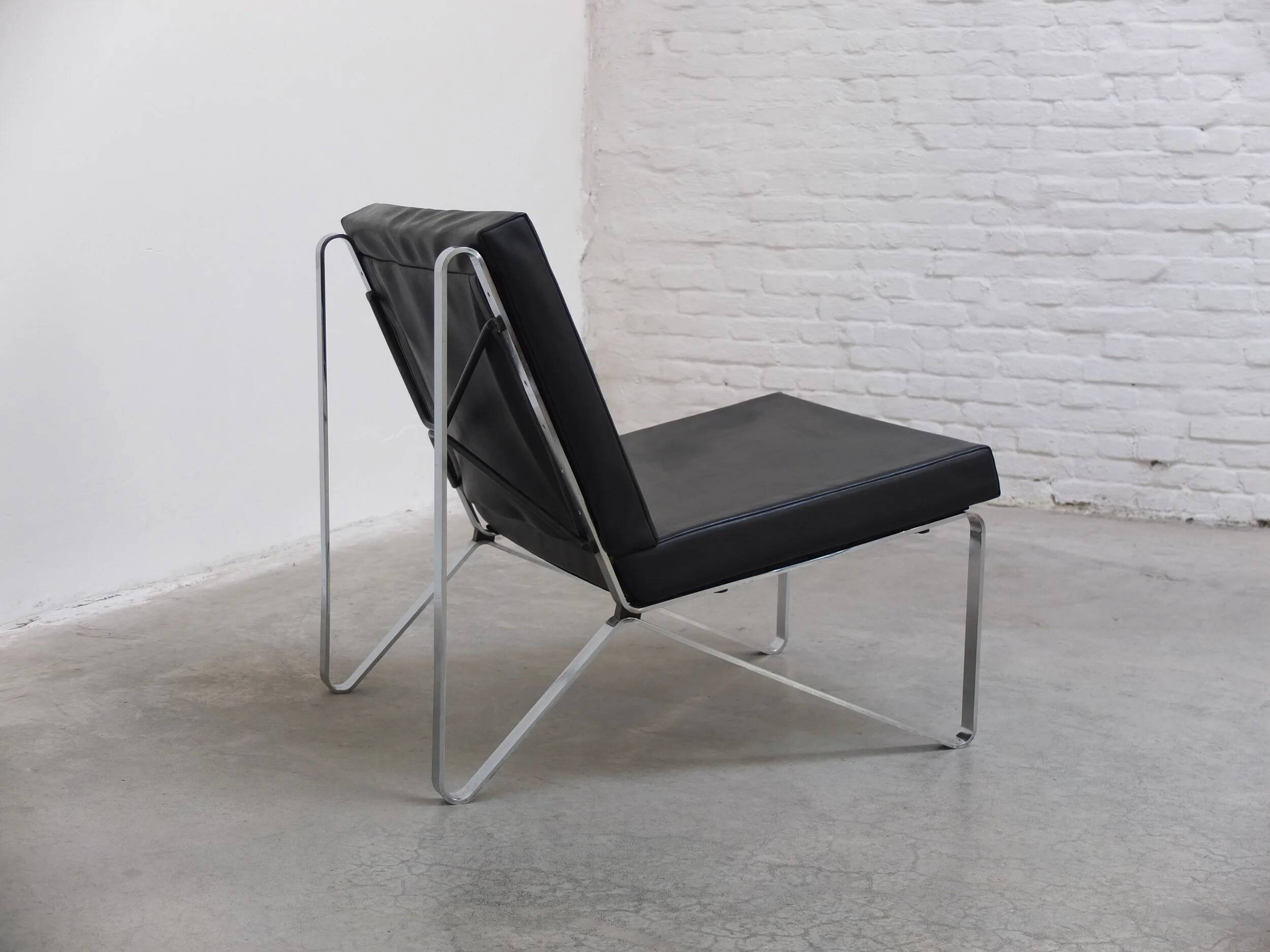 Pair of easy chairs by Hartmut Lohmeyer for Mauser Werke Waldeck, 1957