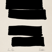 Framed abstract giclee art print 50x70cm