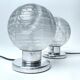 Pair Vintage Space Age Table Lamps from Doria
