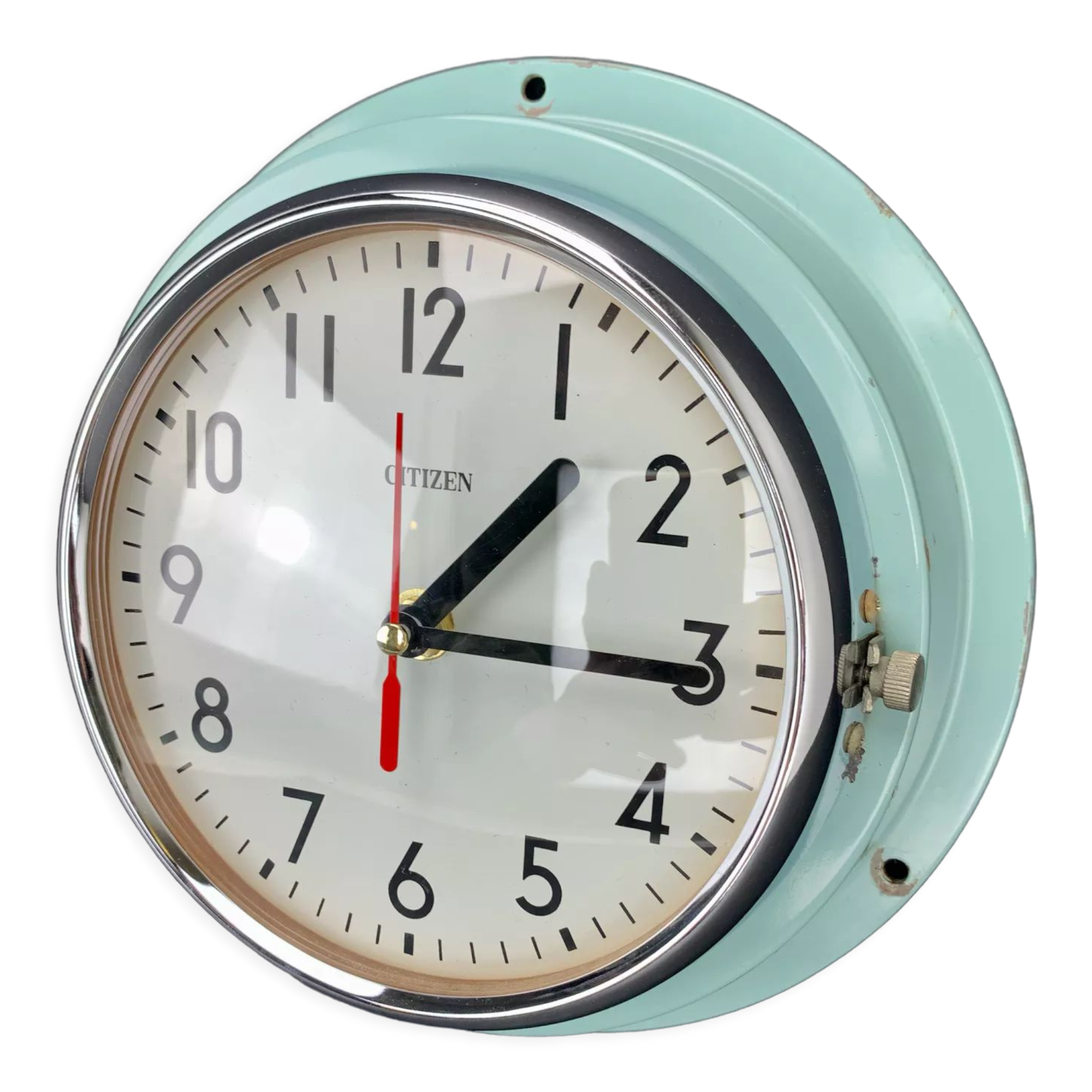 Marine clock citizen japan vintage