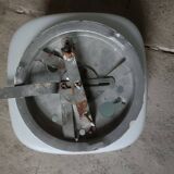 Vintage wall lamp, ceiling light in opaline glass