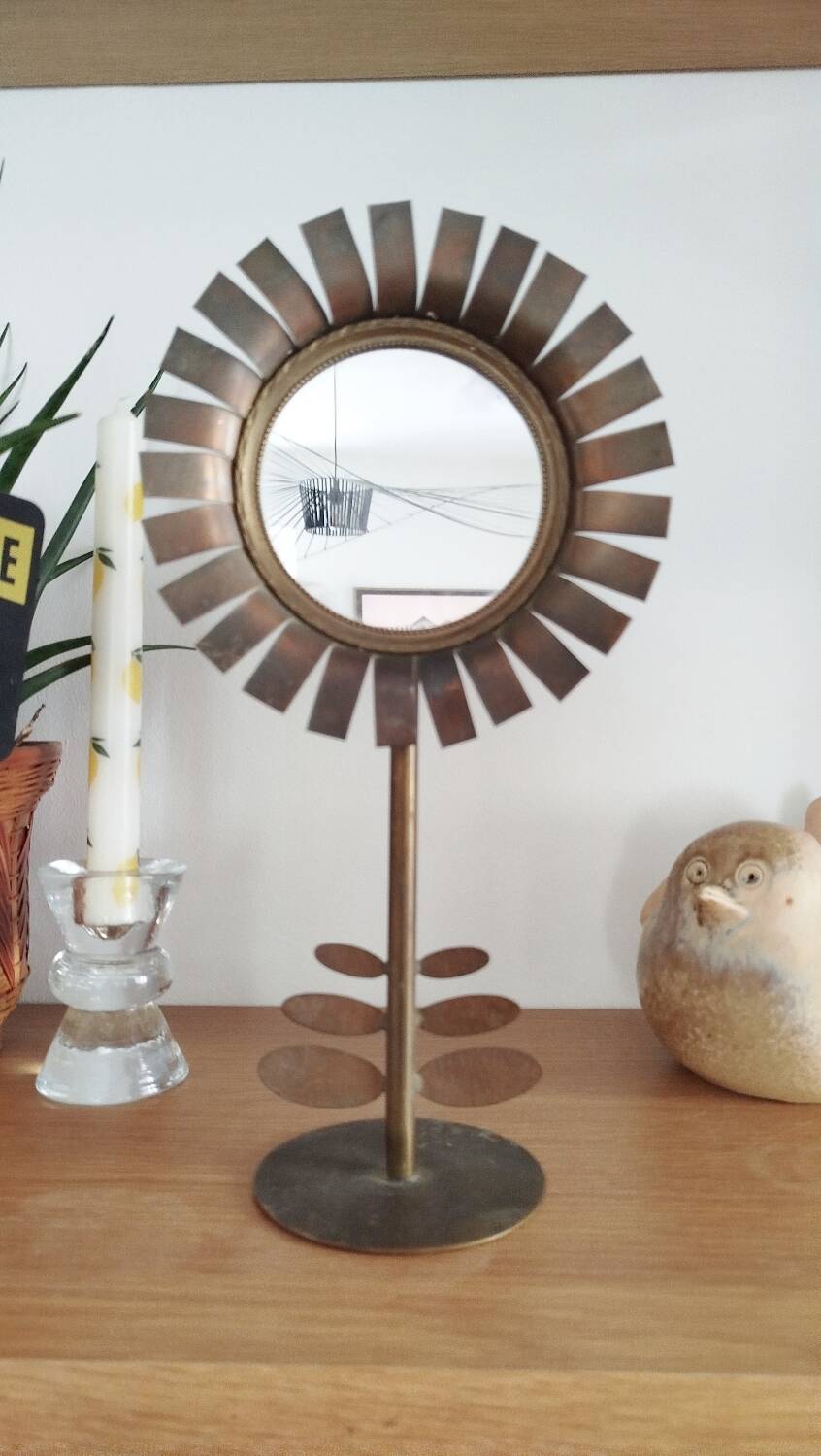 Jean Vinay vintage design mirror