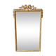 Louis XVI style mirror in gilded wood 176x109cm