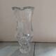 Large crystal vase