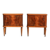 Pair of bedside tables attributable to Paolo Buffa for La PM Cantù